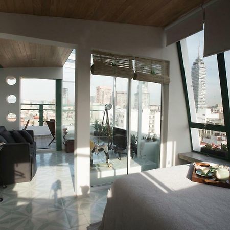 Appartamento Duplex/Terraza Privada En Corazon Centro Historico Città del Messico Esterno foto